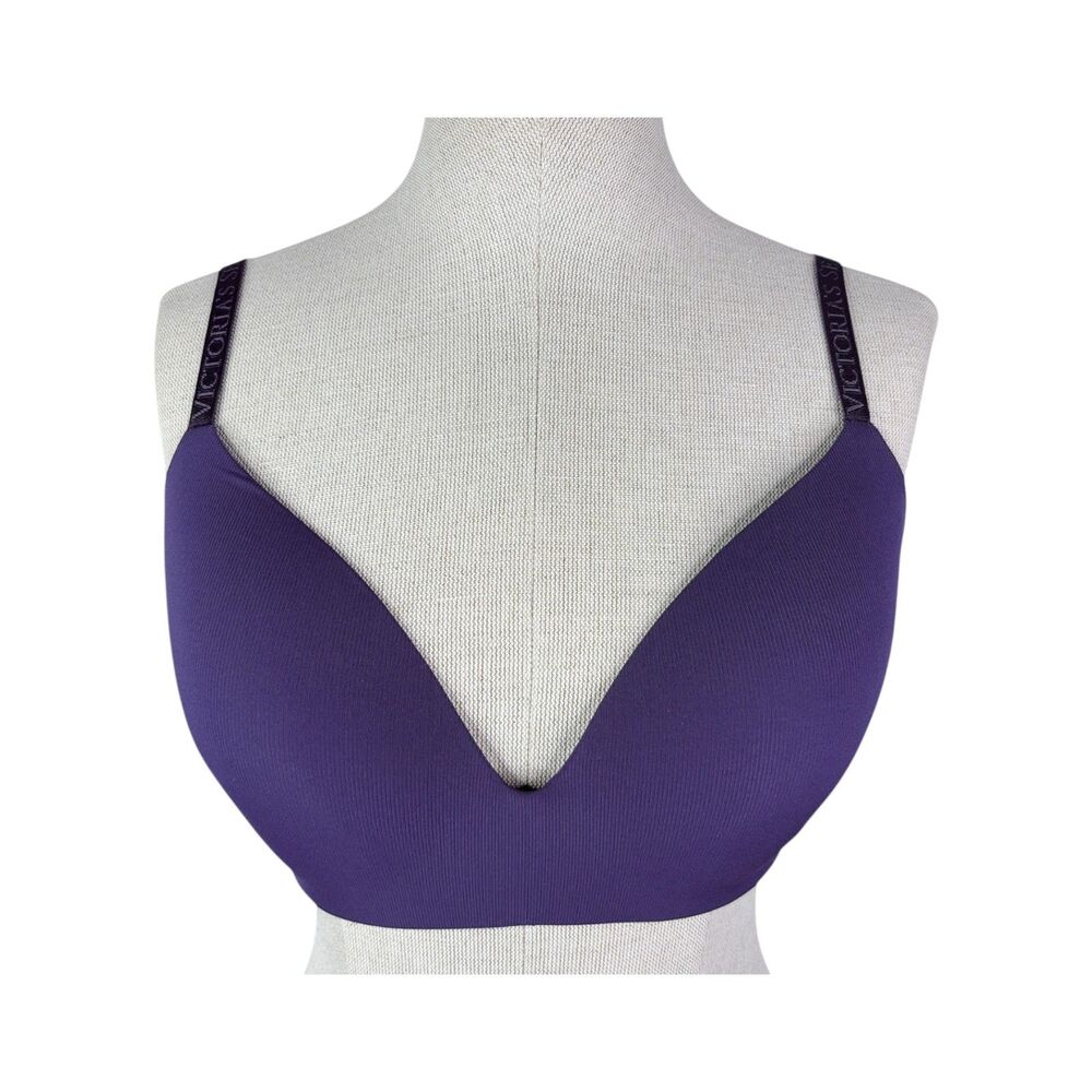 Victoria's Secret T-Shirt Lightly Lined Wireless Bra sz 36D * Convertible Straps